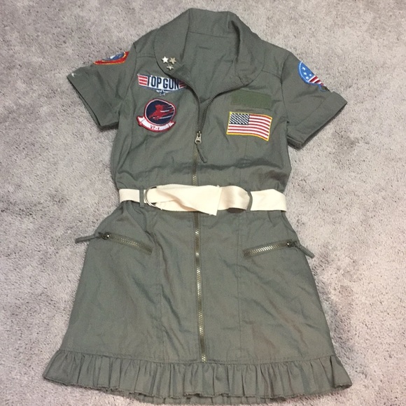 Dresses & Skirts - Top Gun Halloween Dress Outfit Costume
